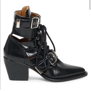 Chloe Rylee Boots - Black Leather